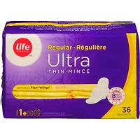 Life Ultra Thin Regular With Flexi-Wings