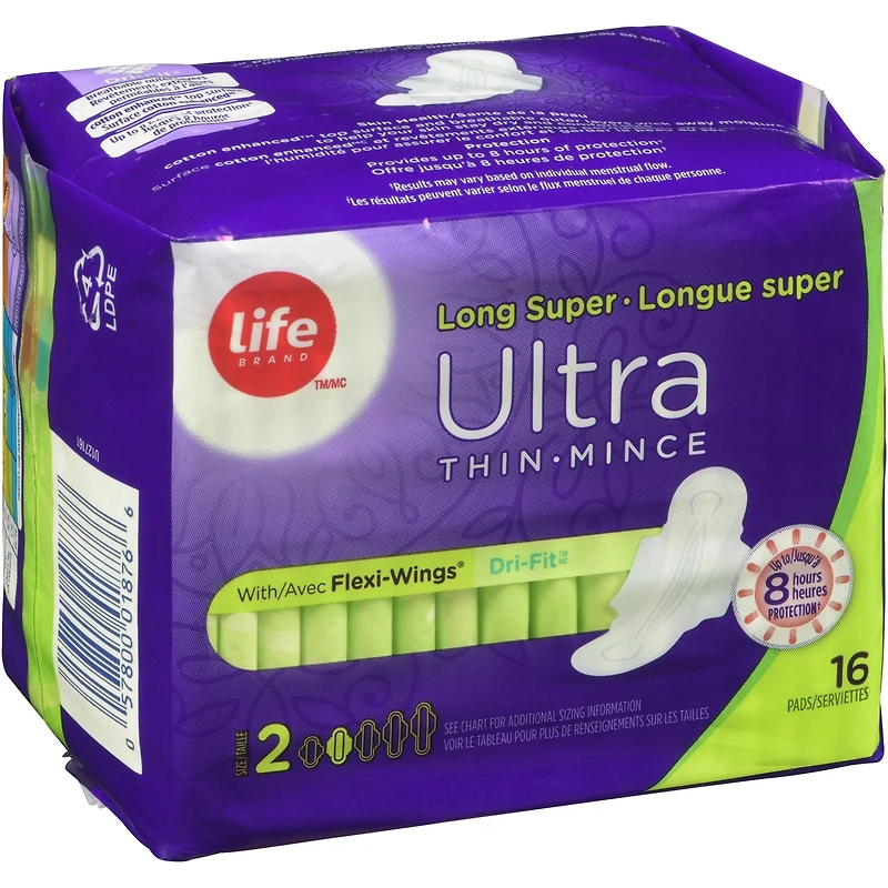 LB Ultra Mince Extra longues avec Flexi-wings