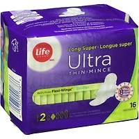 LB Ultra Mince Extra longues avec Flexi-wings