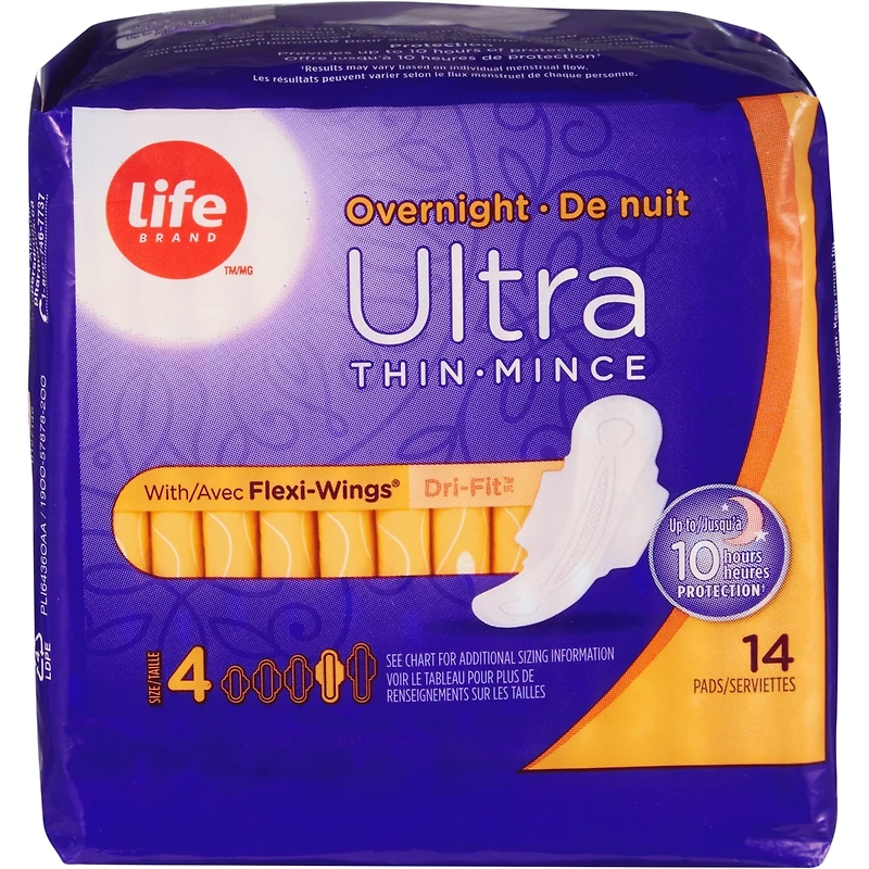 LB Ultra Mince De nuit avec Flexi-wings