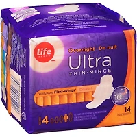LB Ultra Mince De nuit avec Flexi-wings