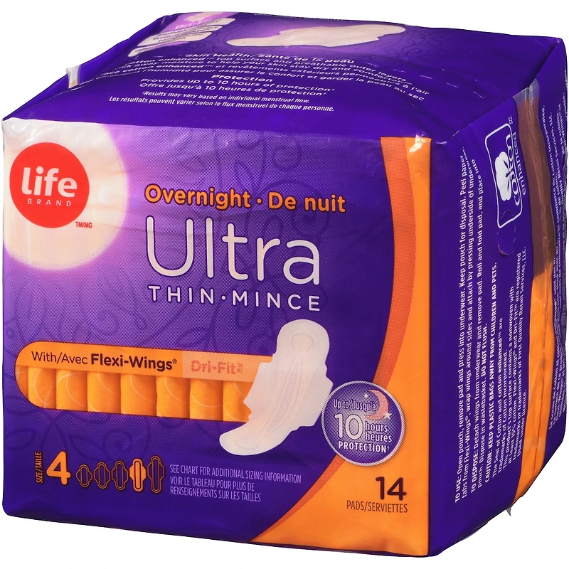LB Ultra Mince De nuit avec Flexi-wings