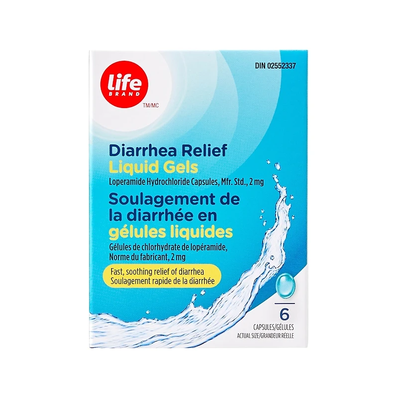 Diarrhea Relief Liquid Gels