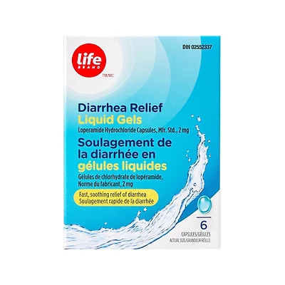 Diarrhea Relief Liquid Gels