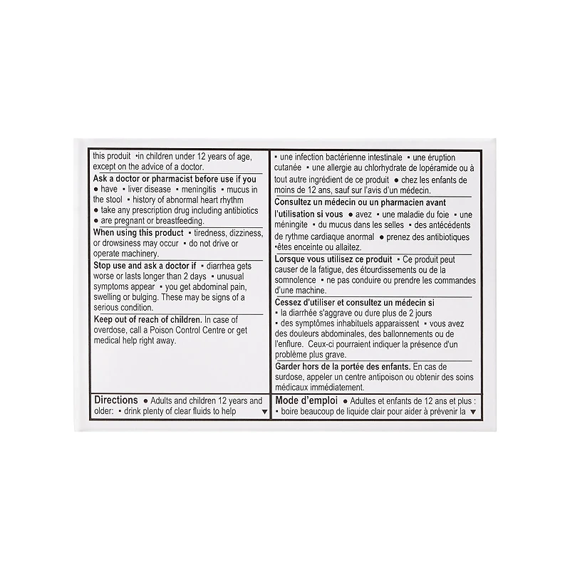 Diarrhea Relief Liquid Gels