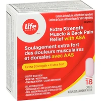 Soulagement extra fort des douleurs musculaires et dorsales avec AAS