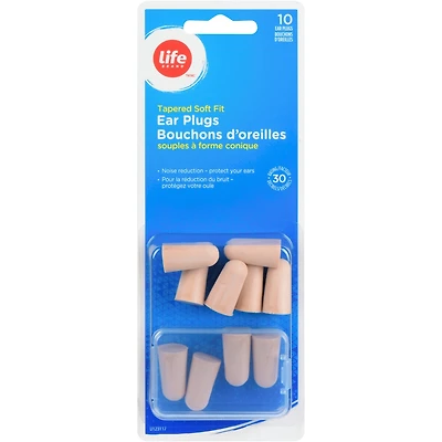 Bouchons d’oreilles souples à forme conique