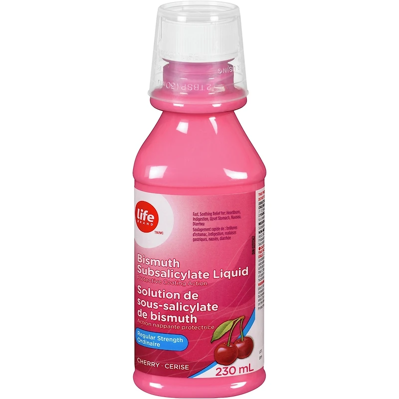Solution de sous-salicylate de bismuth, Action nappante protectrice, ordinaire
