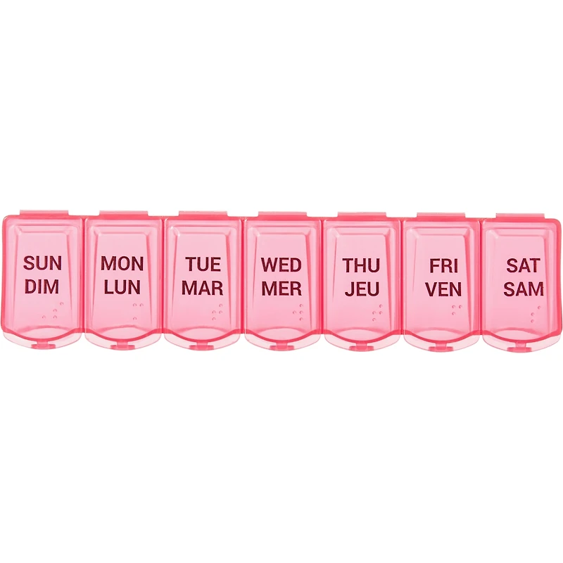 Soft Squeeze Weekly Pill and Vitamin Planner