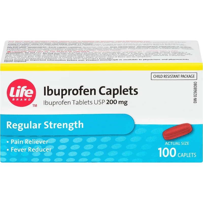 Comprimés USP d’ibuprofène 200 mg