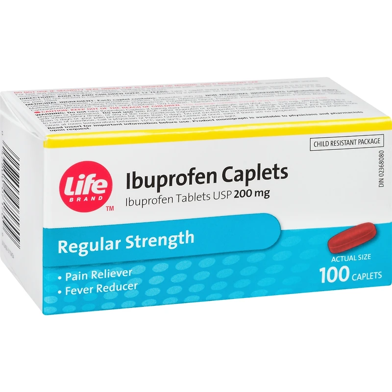 Comprimés USP d’ibuprofène 200 mg