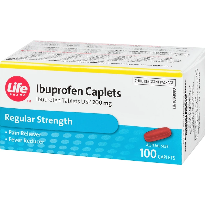 Comprimés USP d’ibuprofène 200 mg