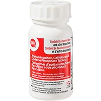 Comprimés d’acétaminophène, de caféine et de phosphate de codéine