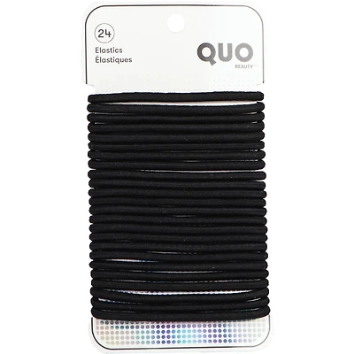 24pk Thick Elastics Blk