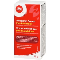 Crème antibiotique plus analgésique