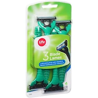Rasoirs jetables  à triple lames,  pour hommes