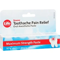 Soulagement du mal de dents pate a concentration maximale