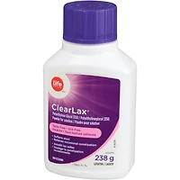 Clearlax Polyéthylène glycol 3350 Poudre pour solution orale