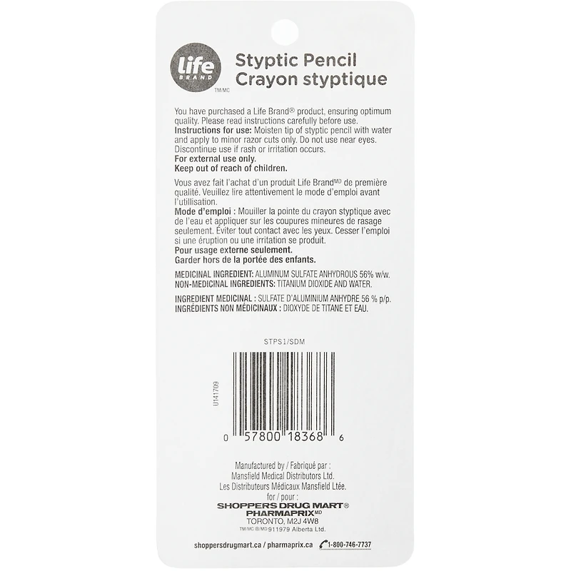 Lb Styptic Pencil