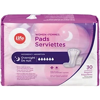 Women's Pads Overnight Absorbency