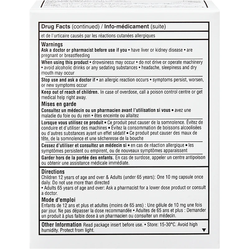 Allergy Relief Liquid Gels 40ct