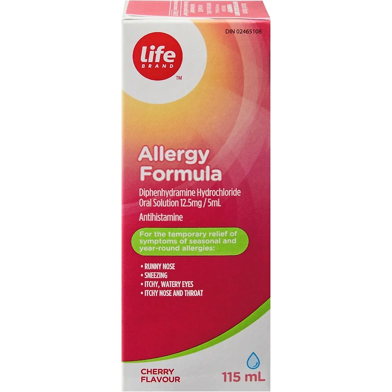 Formule Antiallergique 12.5mg