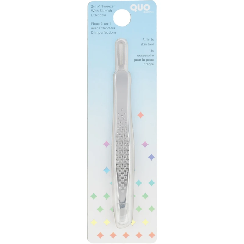 Pince 2-en-1 avec extracteur d’imperfections de Quo