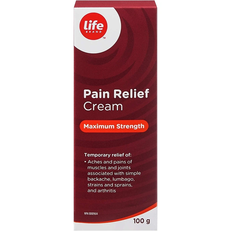 Pain Relief Cream, Maximum Strength