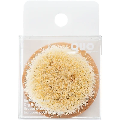 Brosse faciale en bambou sèche avec bande