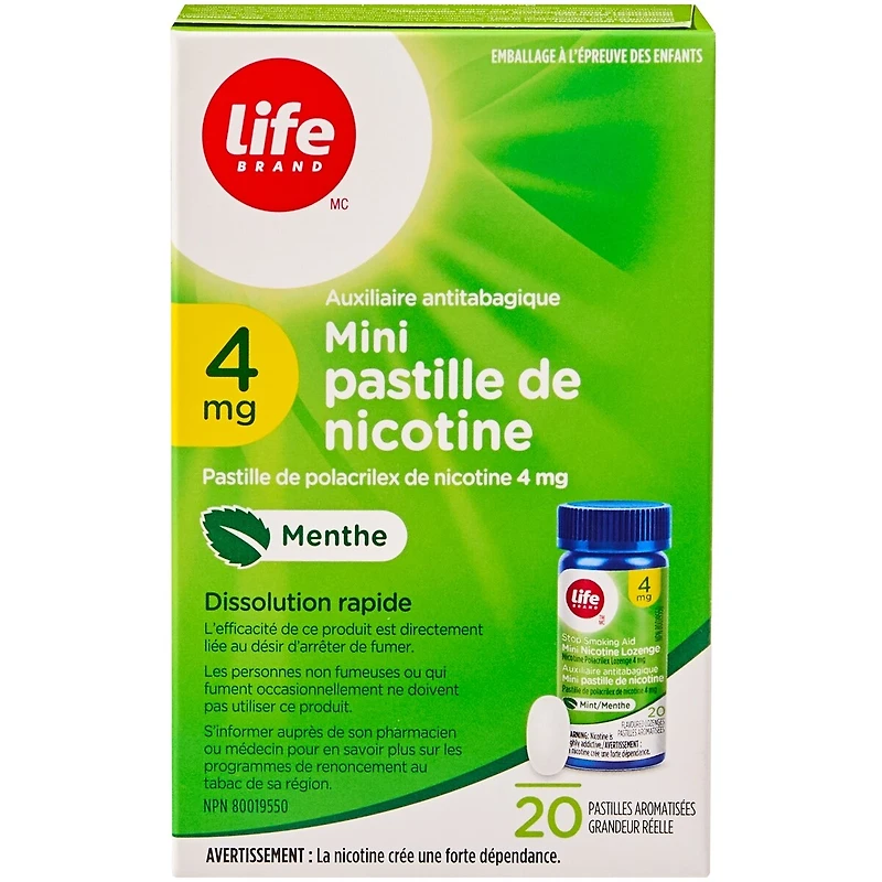 Mini Nicotine Lozenges 4 mg