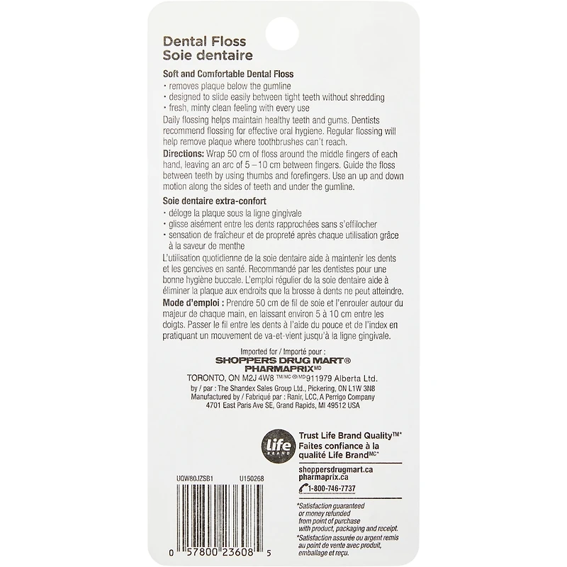 Extra-confort soie dentaire