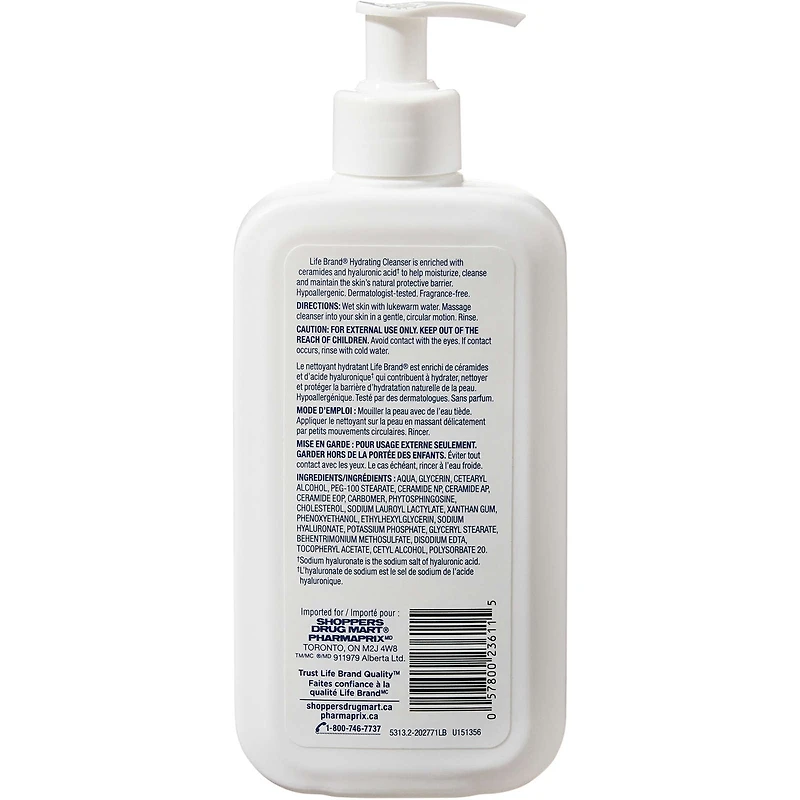 Nettoyant hydrante