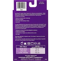 Bas diaphane de compression aux genoux -20