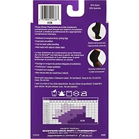 LB Sheer Hosiery Pantyhose Black Large 20-30 Compression