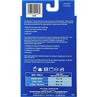 LB Sheer Hosiery Knee High Black Large -20 Compression