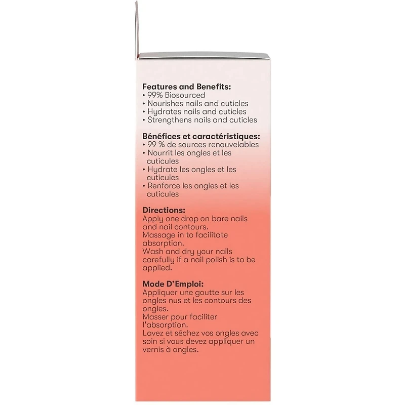 Huile à cuticules à base de plantes* Si doux