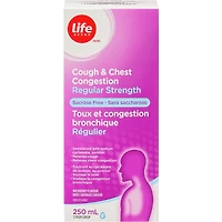 Cough & Chest Congestion Regular Strength