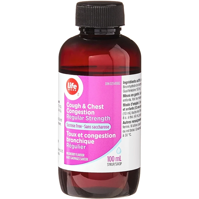 Cough & Chest Congestion Regular Strength
