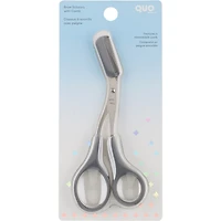 Ciseaux à sourcils avec peigne