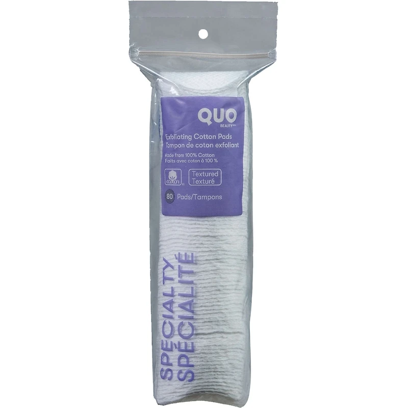Tampon de coton exfoliant