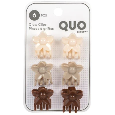 Claw Clips Mini Flowers Multi