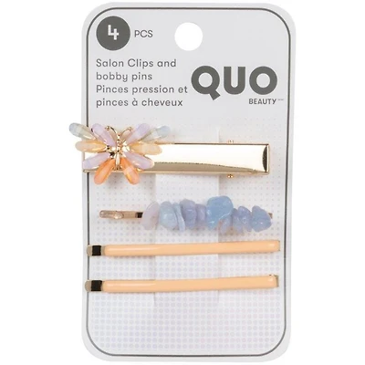 Paquet De 4 Pinces De Coiffure