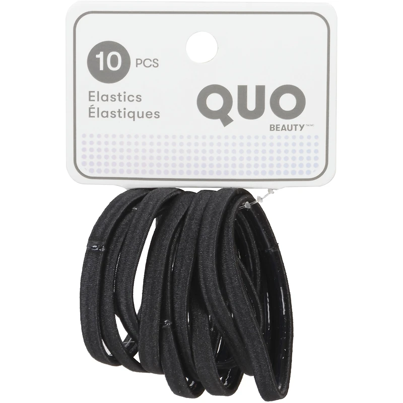 Paquet De 10 Élastiques Antidérapants Qb Noir