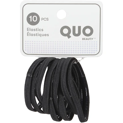 Paquet De 10 Élastiques Antidérapants Qb Noir