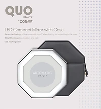 Qb Led Compact Mirror With Case