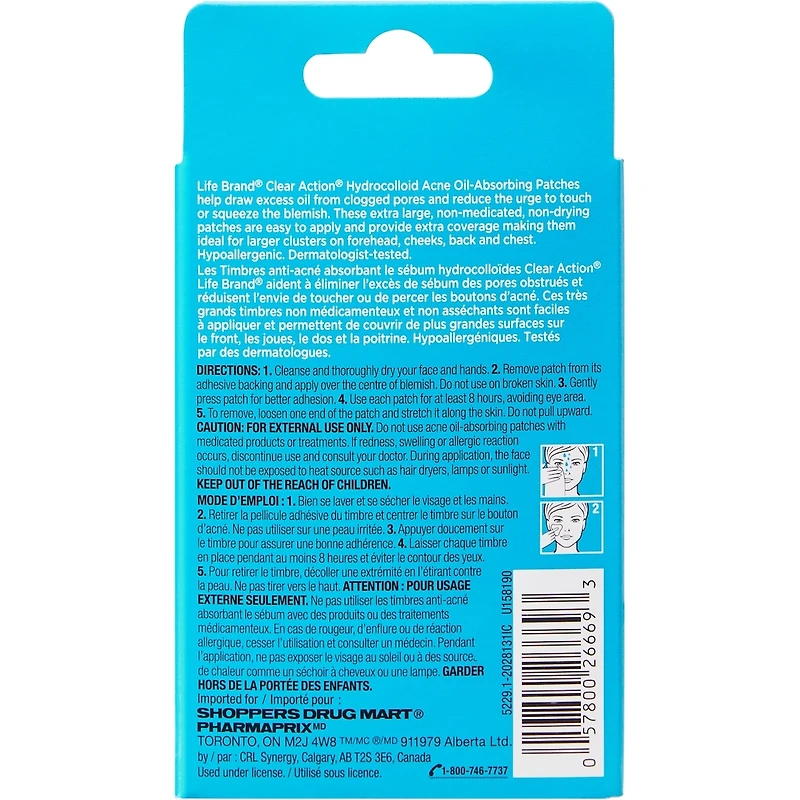 LB Acne Oil-Absorbing Patches