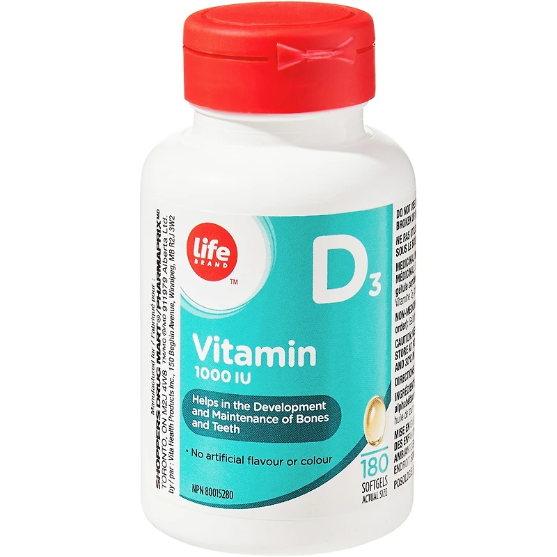 Vitamin D3 1000 IU