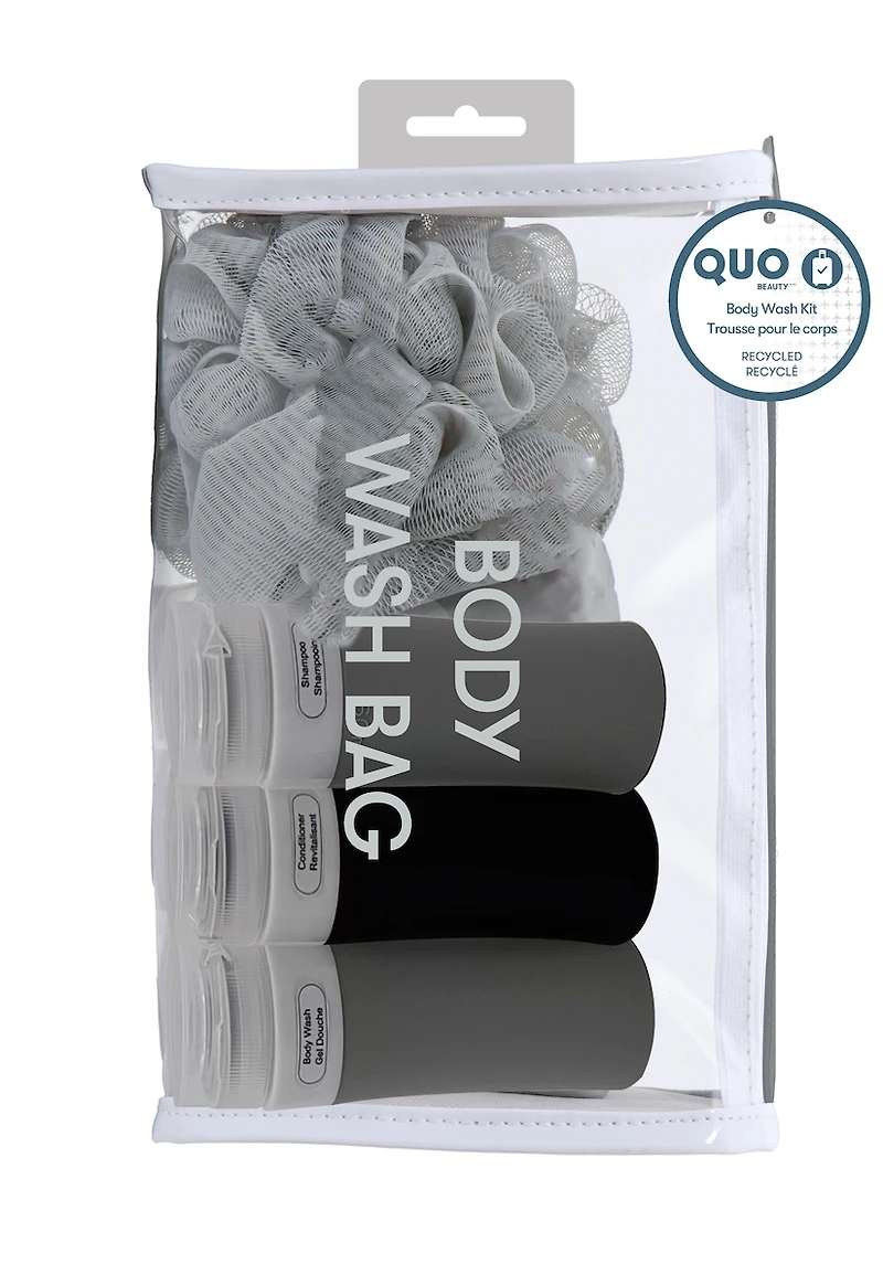 Body Wash Travel Bag -Grey