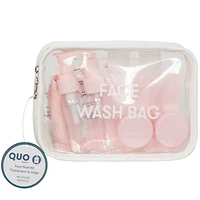 Trousse De Voyage Pour Le Visage – Rose