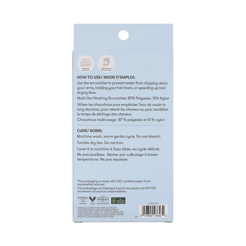 Multi-use Washing Scrunchies